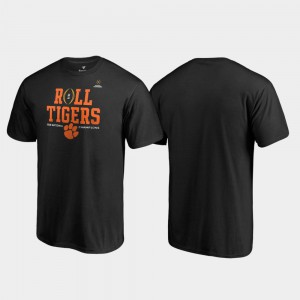 Clemson Men T-Shirt Black Roll Tigers College Football Playoff 2018 National Champions NCAA 654045-703