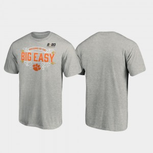 CFP Champs Men T-Shirt Heather Gray College Post College Football Playoff 2020 National Championship Bound 658715-228