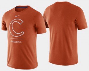 Clemson National Championship Men T-Shirt Orange Dugout Performance College Baseball NCAA 921056-585