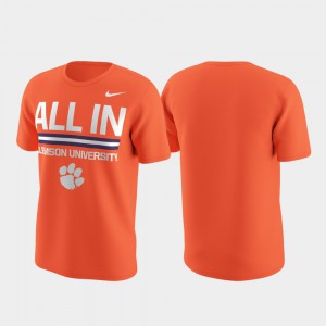 CFP Champs Mens T-Shirt Orange Stitched Performance Local Verbiage 399202-350
