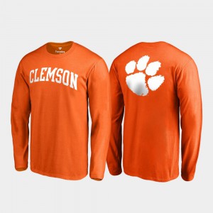 CFP Champs For Men's T-Shirt Orange University Long Sleeve Primetime 891122-142